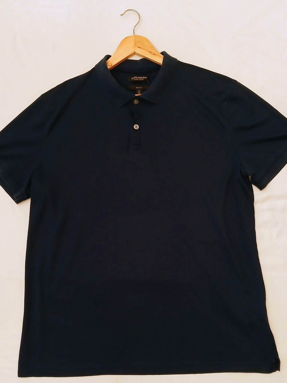 Banana Republic Men’s Luxury Touch Short Sleeve Polo Shirt